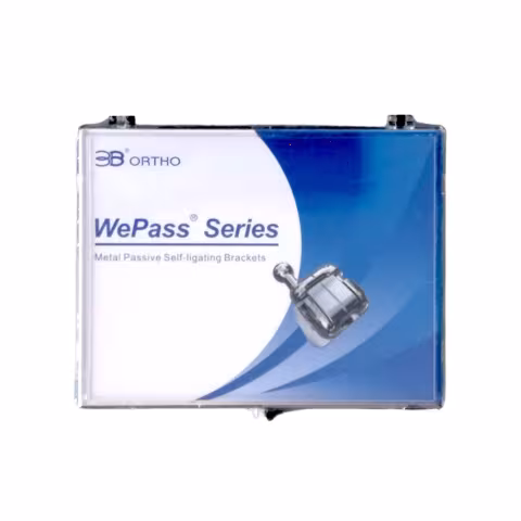 WePass Brackets Metálicos Autoligáveis